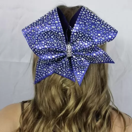 thumbnail for product Loaded Rhinestone Cheer Bow