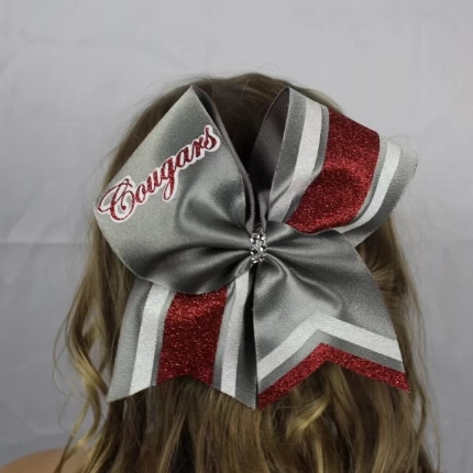 product Racing Stripe Cheer Bow display image racing-stripe-cheer-bow-imgjpeg85-7