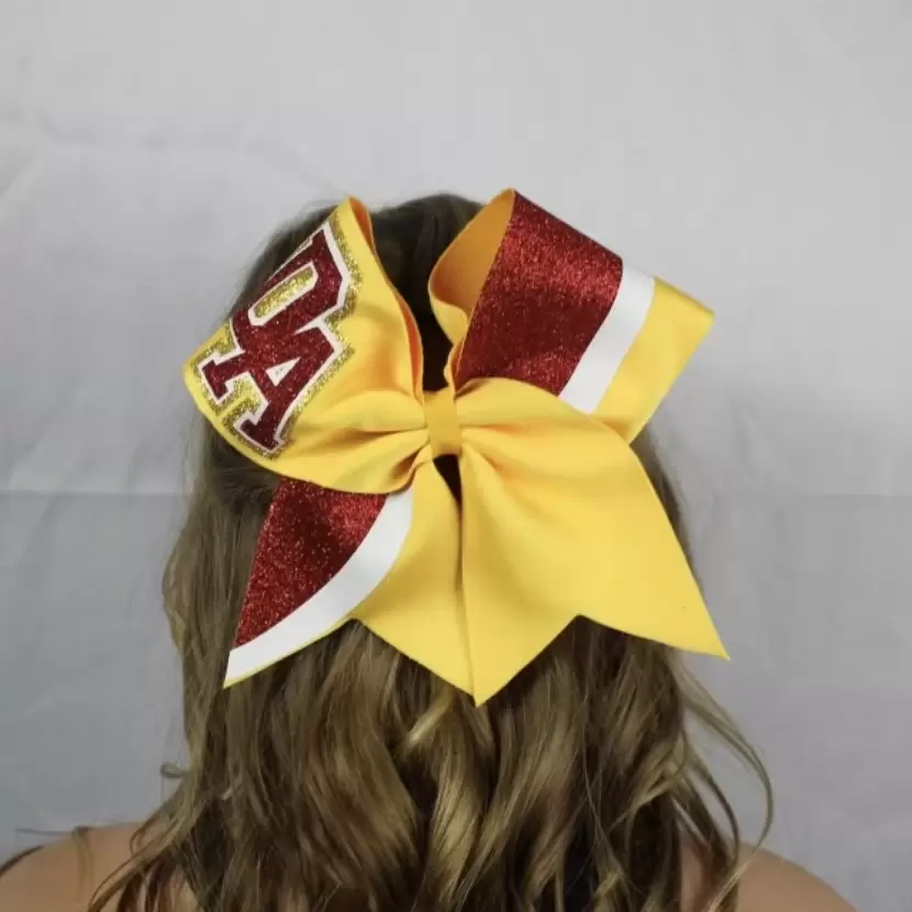 product Racing Stripe Cheer Bow display image racing-stripe-cheer-bow-imgjpg67-3