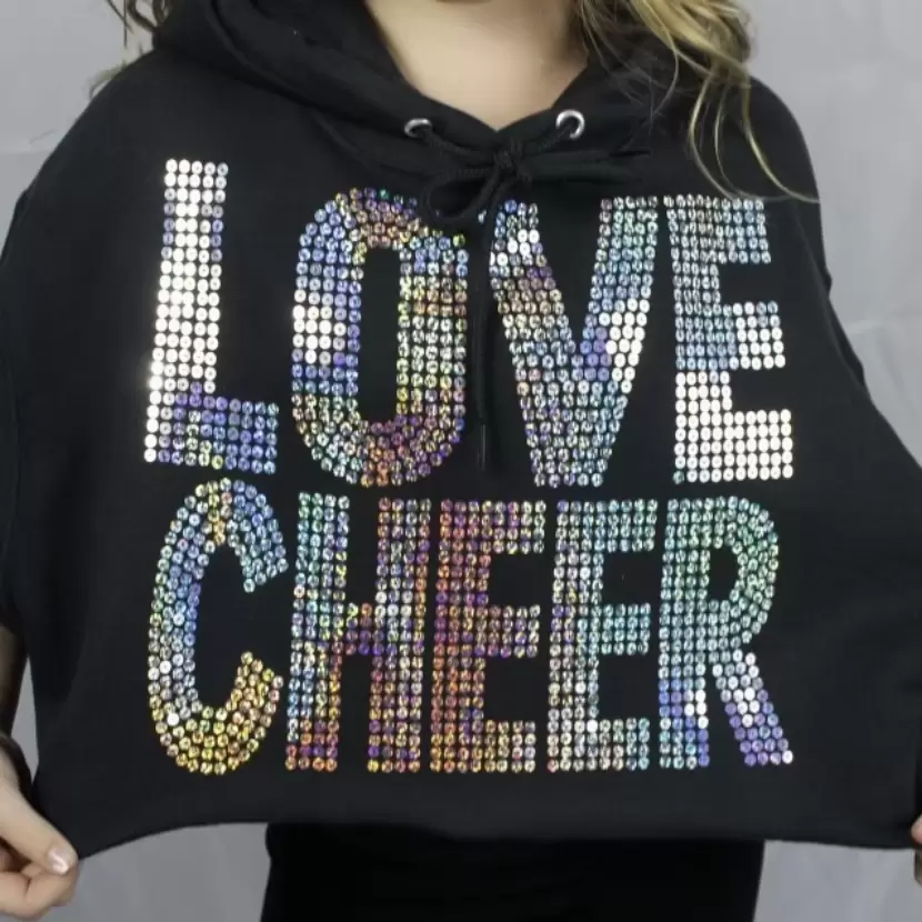 product Love Cheer Cropped Hoodie display image love-cheer-cropped-hoodie-imgjpg66-2